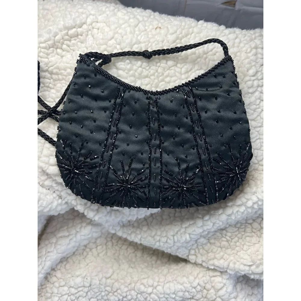 WalBorg Vintage Beaded Purse